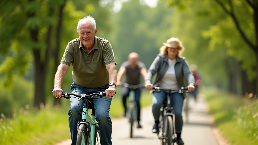 Seniori uz e-velosipēdiem uz skaista Latvijas maršruta